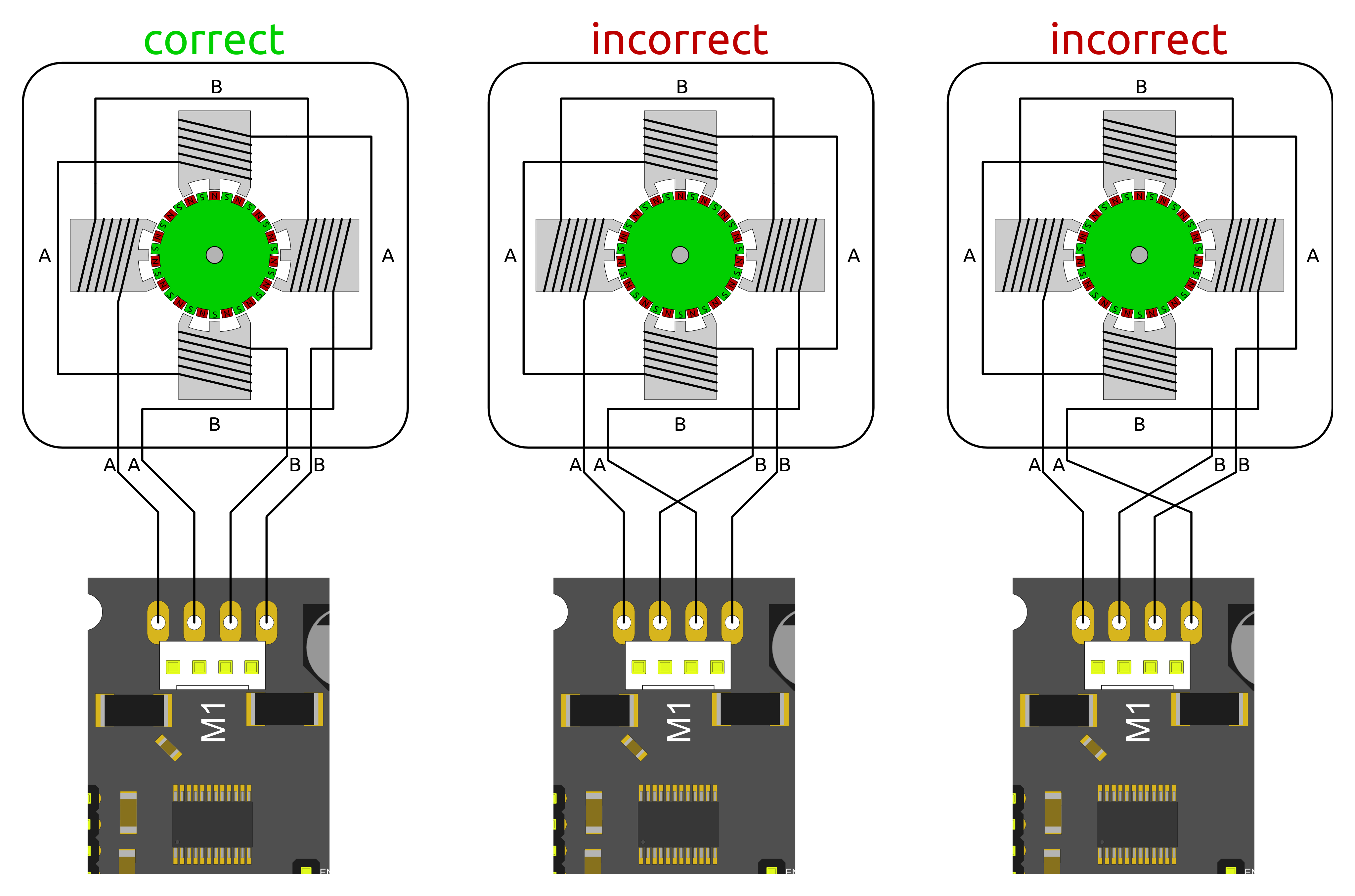 6 Wire Stepper Motor Circuit Diagram